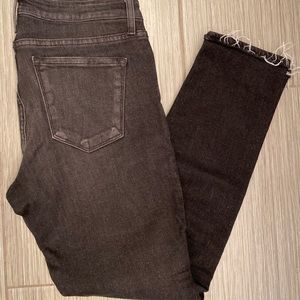 Flying Monkey Distressed Black Jeans